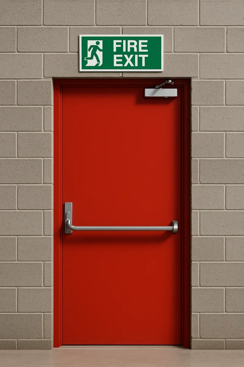 fire exits - professional steel doors available in Bebington from UK manufacturers