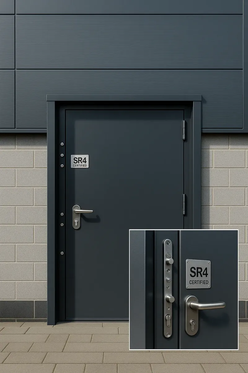security rated steel doors - professional steel doors available in Bebington from UK manufacturers